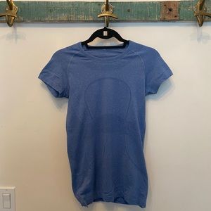 Lululemon Blue Athletic T-Shirt
